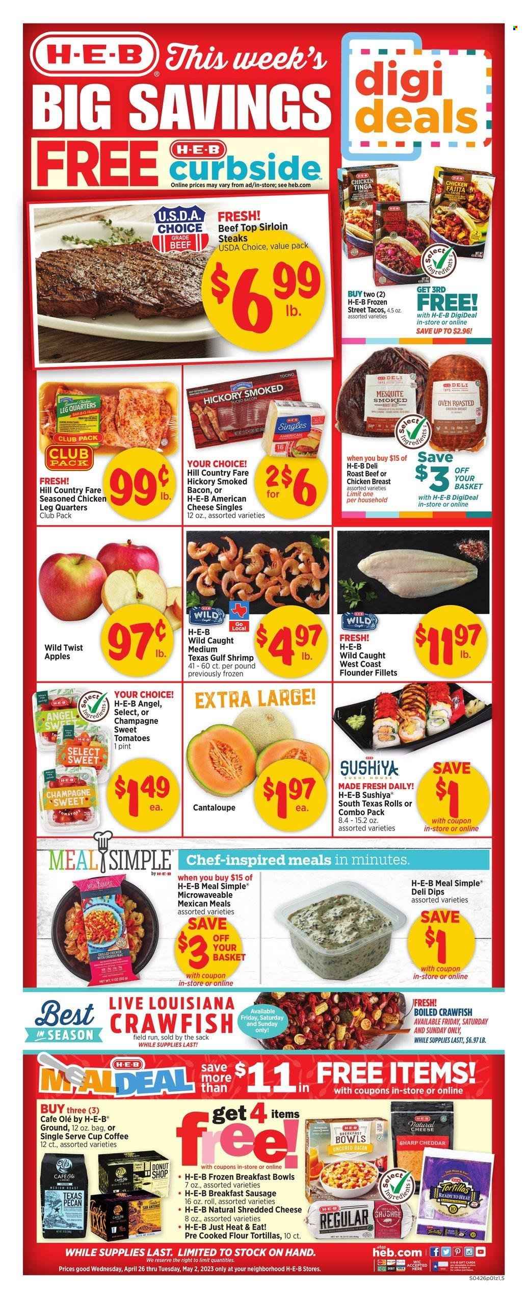H-E-B ad - 04/26/2023 - 05/02/2023. Page 1
