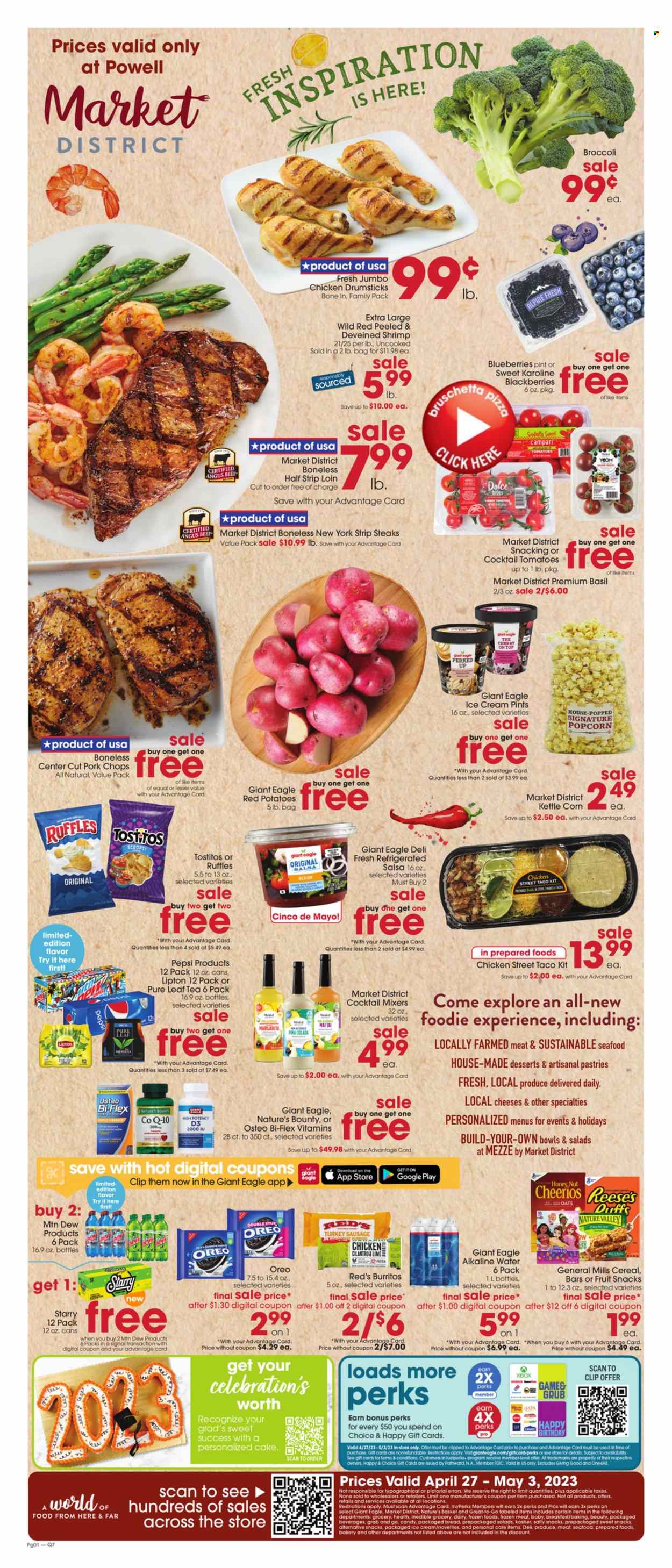 Giant Eagle ad - 04/27/2023 - 05/03/2023. Page 1