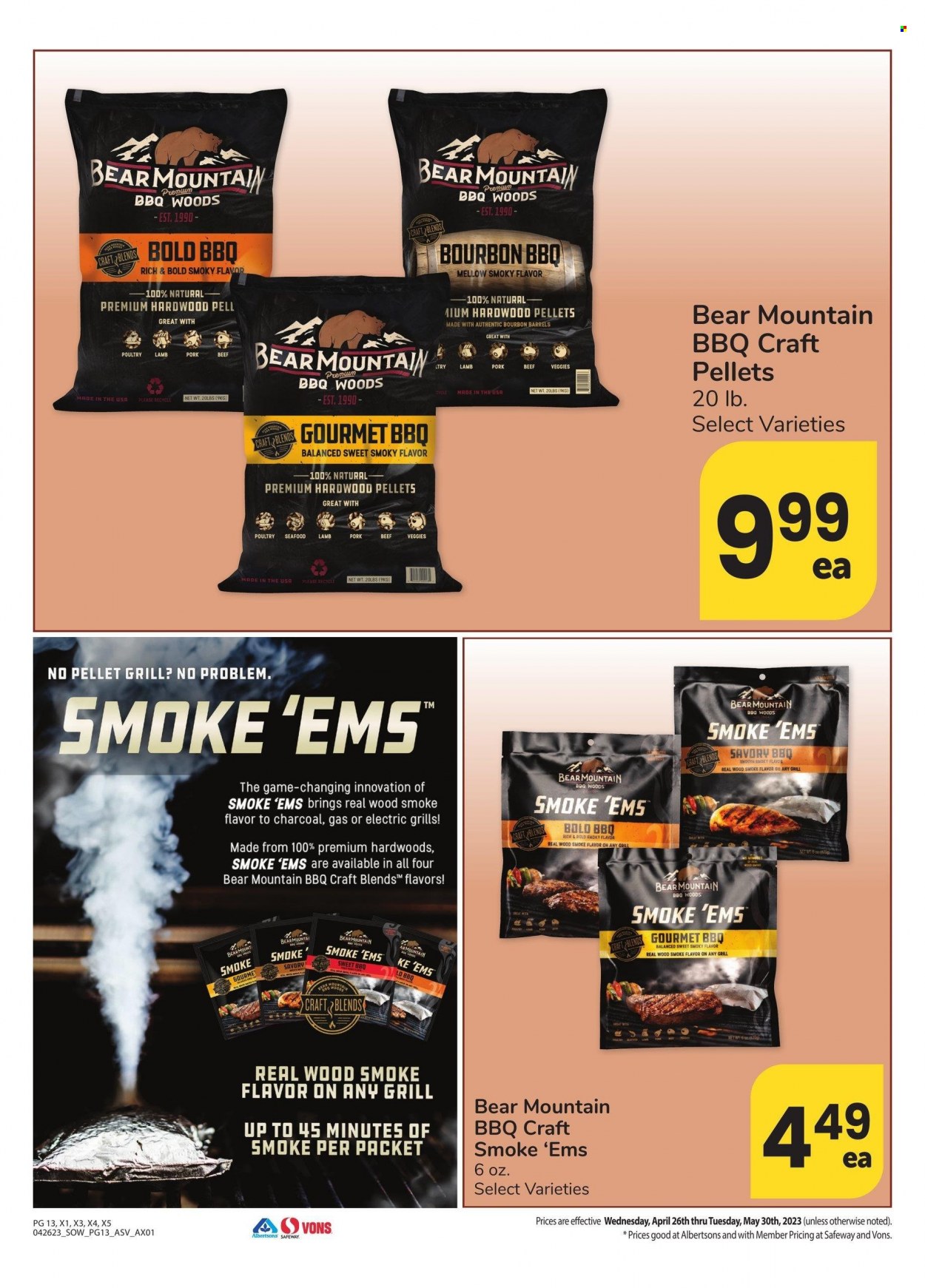 Safeway ad - 04/26/2023 - 05/30/2023. Page 12