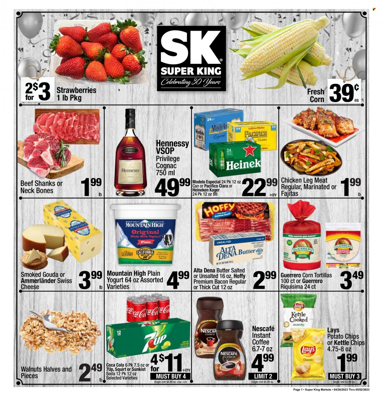 Super King Markets ad - 04/26/2023 - 05/02/2023. Page 1