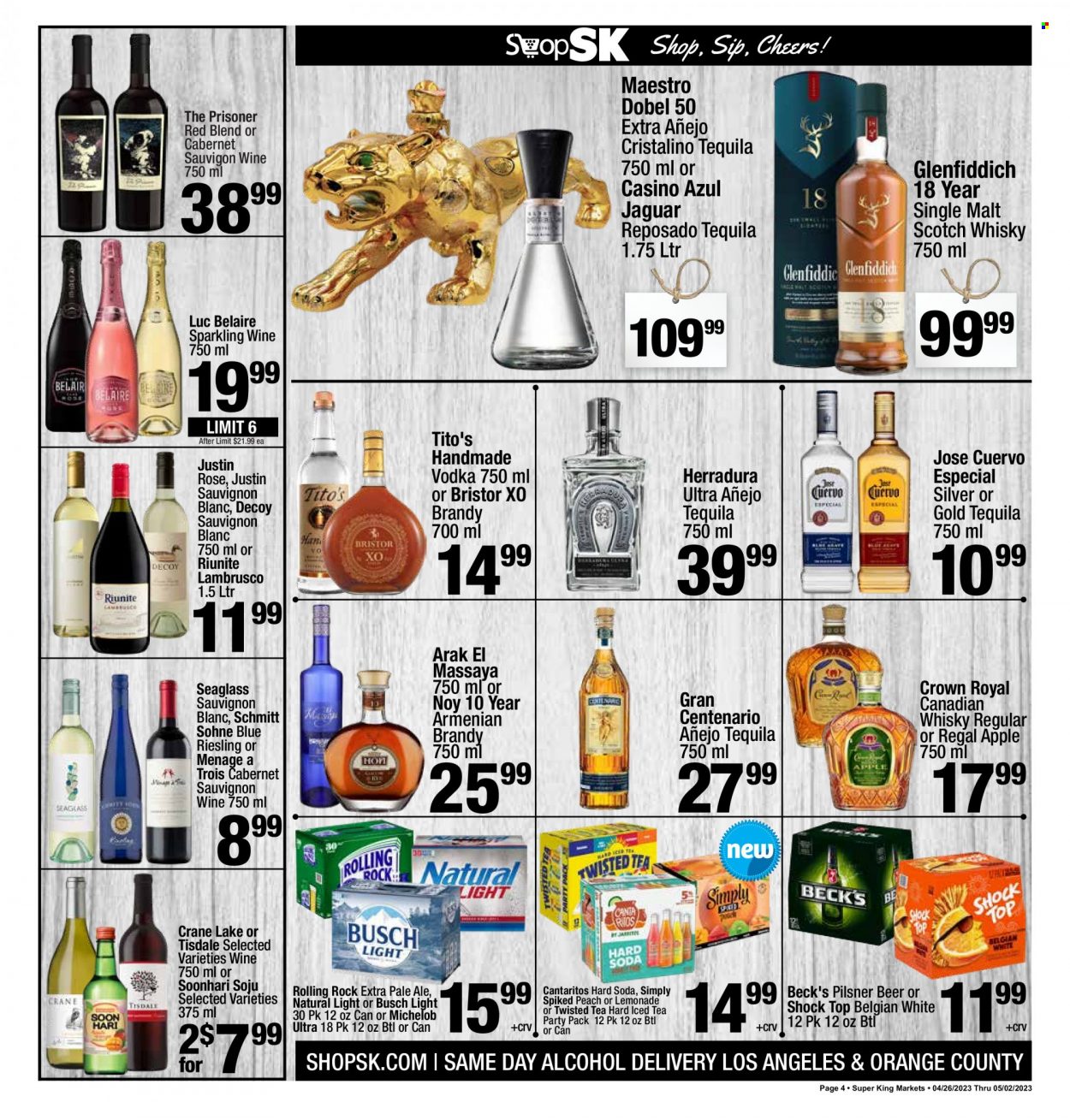 Super King Markets ad - 04/26/2023 - 05/02/2023. Page 4