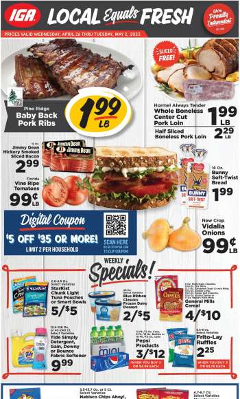IGA Flyer - 04/26/2023 - 05/02/2023.