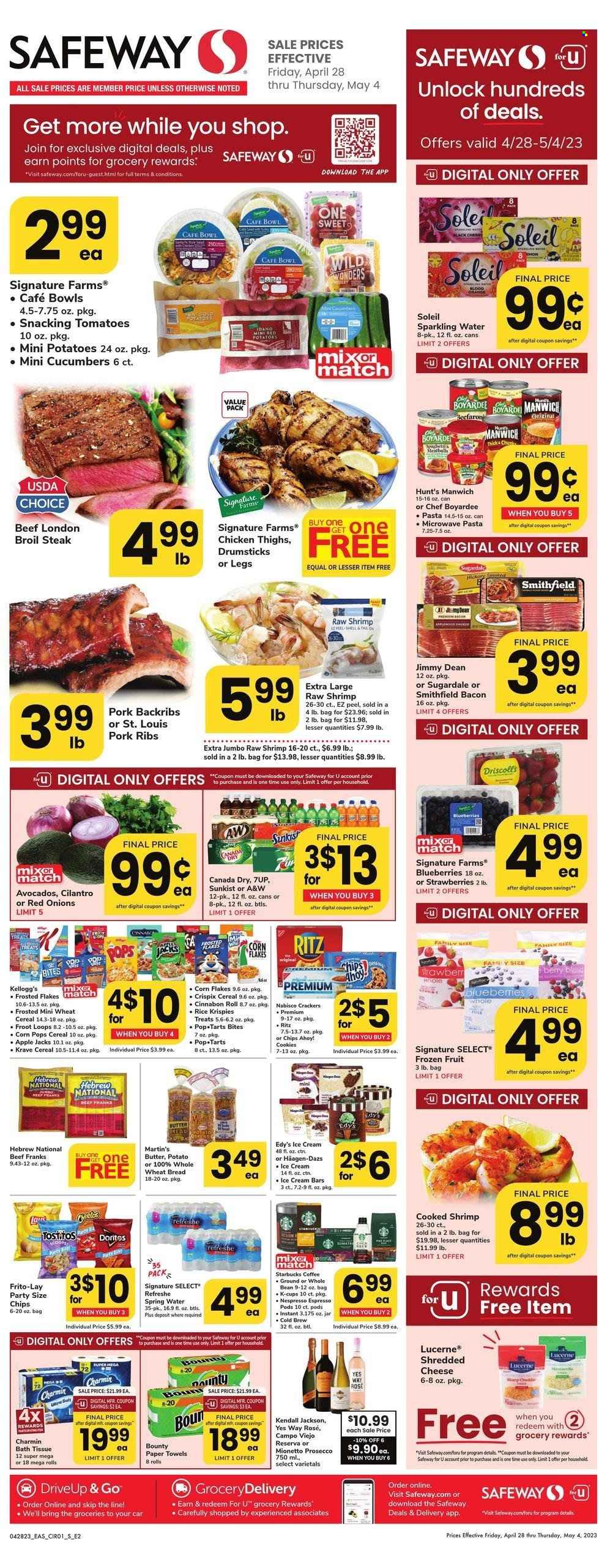 Safeway ad - 04/28/2023 - 05/04/2023. Page 1