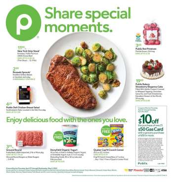 Publix Flyer - 04/27/2023 - 05/03/2023.
