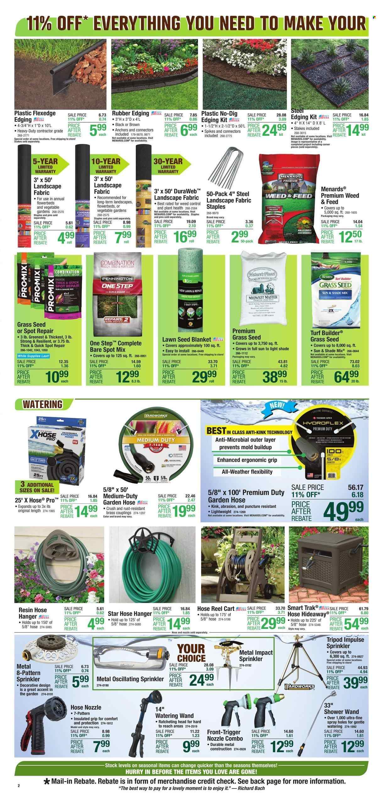 Menards ad - 04/26/2023 - 05/07/2023. Page 2