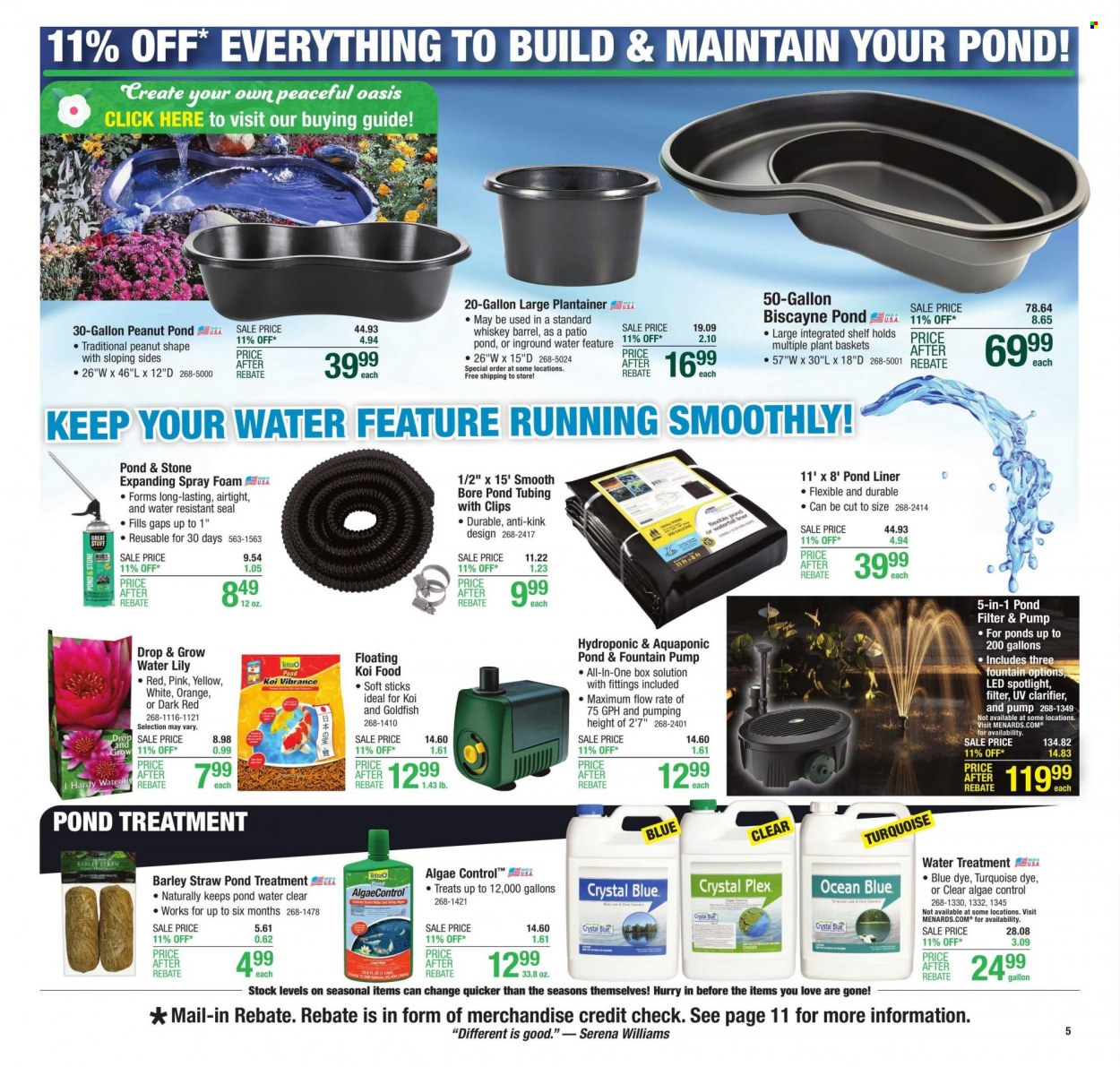 Menards ad - 04/26/2023 - 05/07/2023. Page 10
