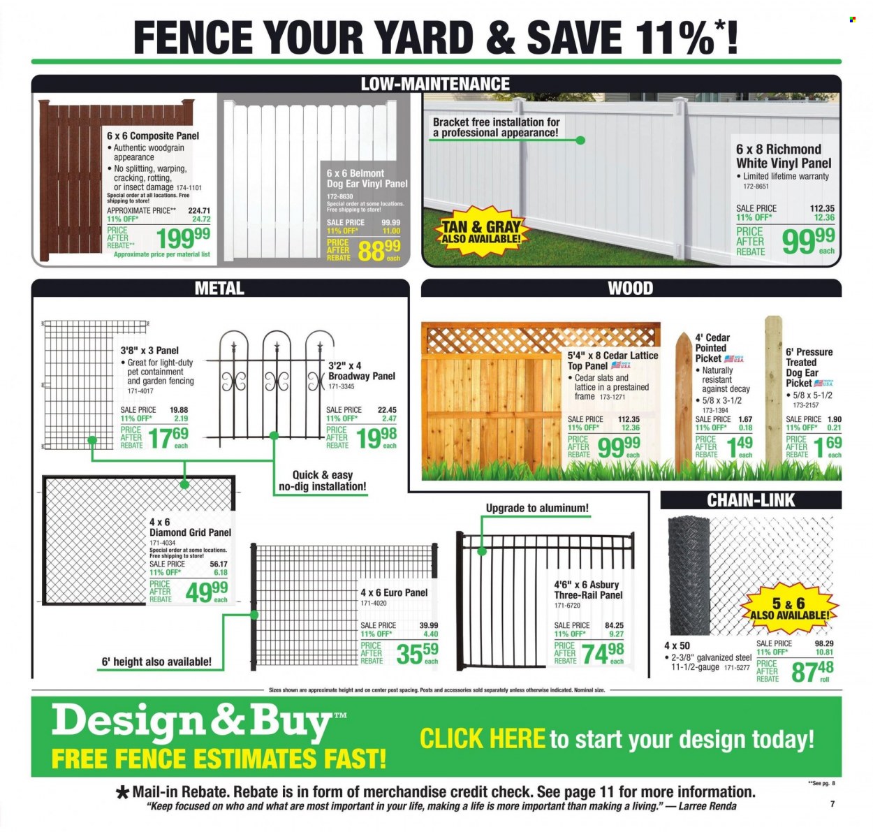 Menards ad - 04/26/2023 - 05/07/2023. Page 14