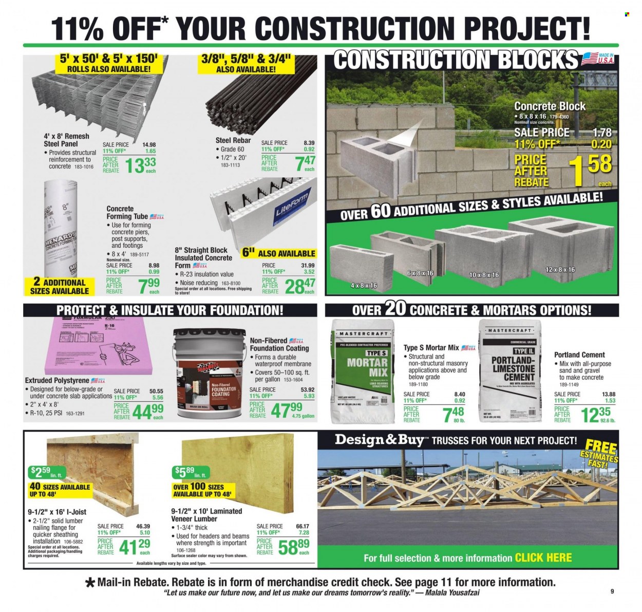 Menards ad - 04/26/2023 - 05/07/2023. Page 16