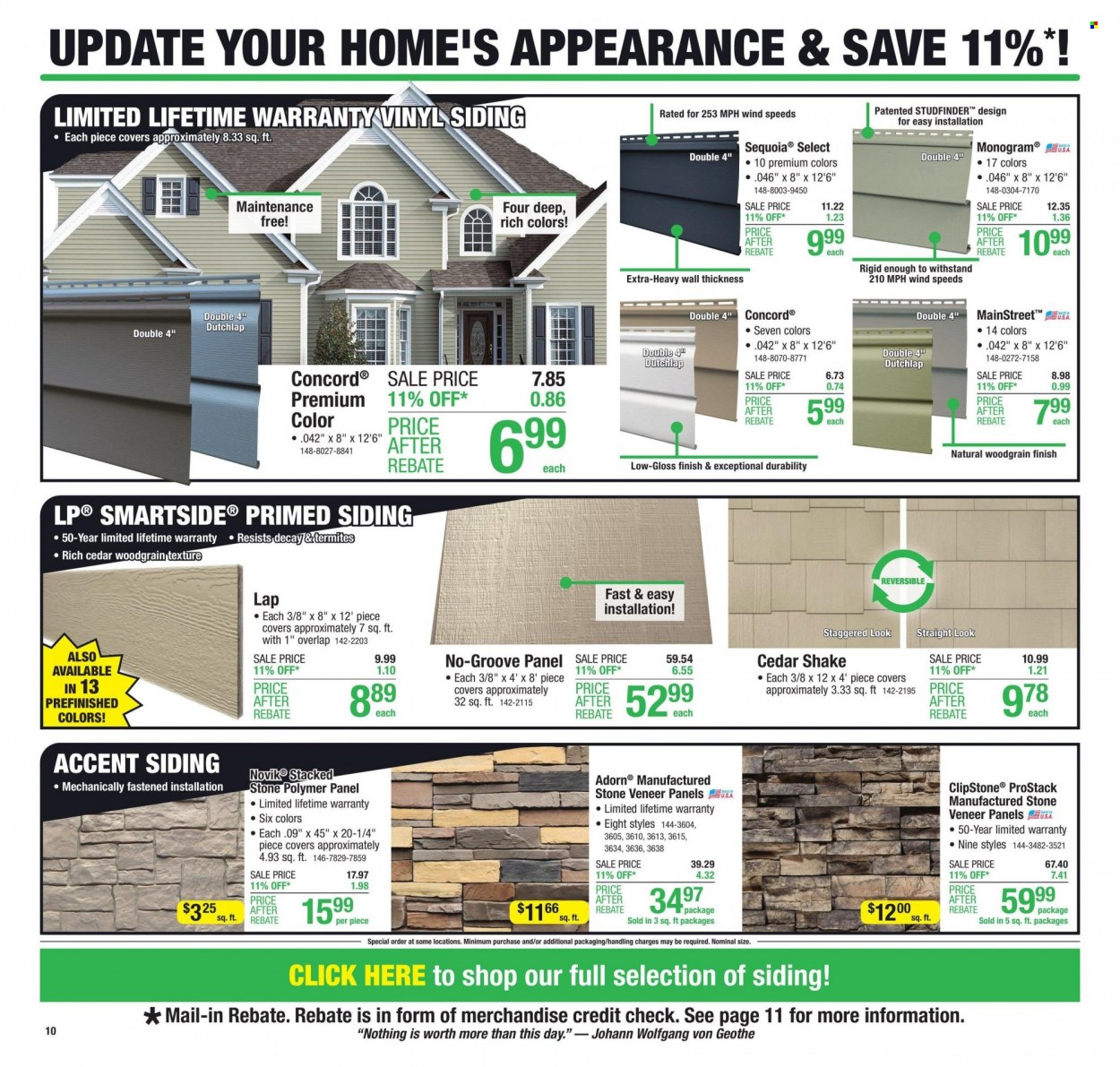 Menards ad - 04/26/2023 - 05/07/2023. Page 17