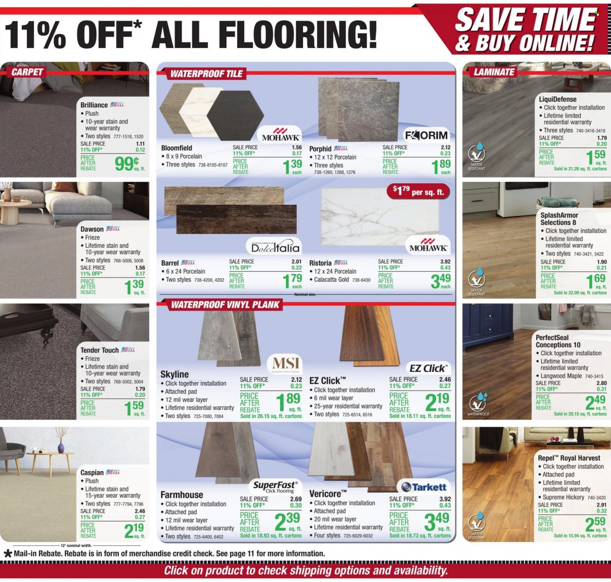 Menards ad - 04/26/2023 - 05/07/2023. Page 21