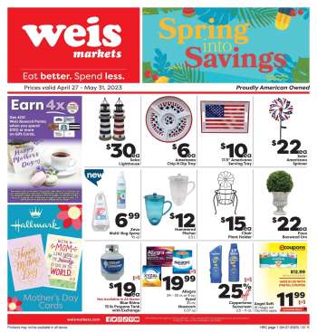 Weis Flyer - 04/27/2023 - 05/31/2023.