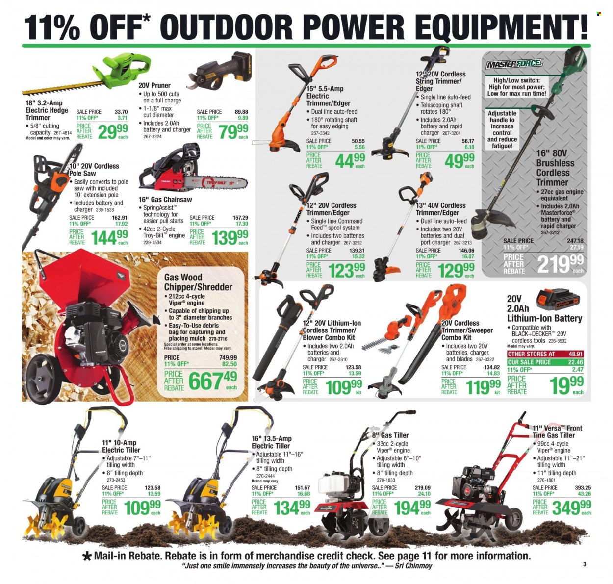 Menards ad - 04/27/2023 - 05/07/2023. Page 7