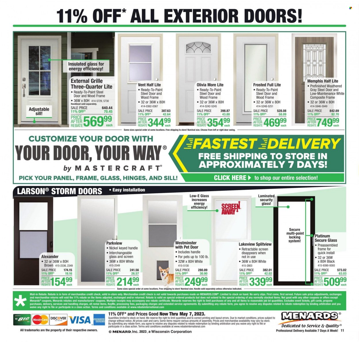 Menards ad - 04/27/2023 - 05/07/2023. Page 18