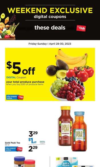 Cub Foods Flyer - 04/28/2023 - 04/30/2023.
