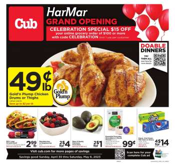 Cub Foods Flyer - 04/30/2023 - 05/06/2023.