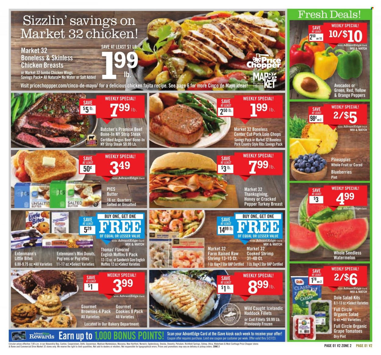 Price Chopper ad - 04/30/2023 - 05/06/2023. Page 1