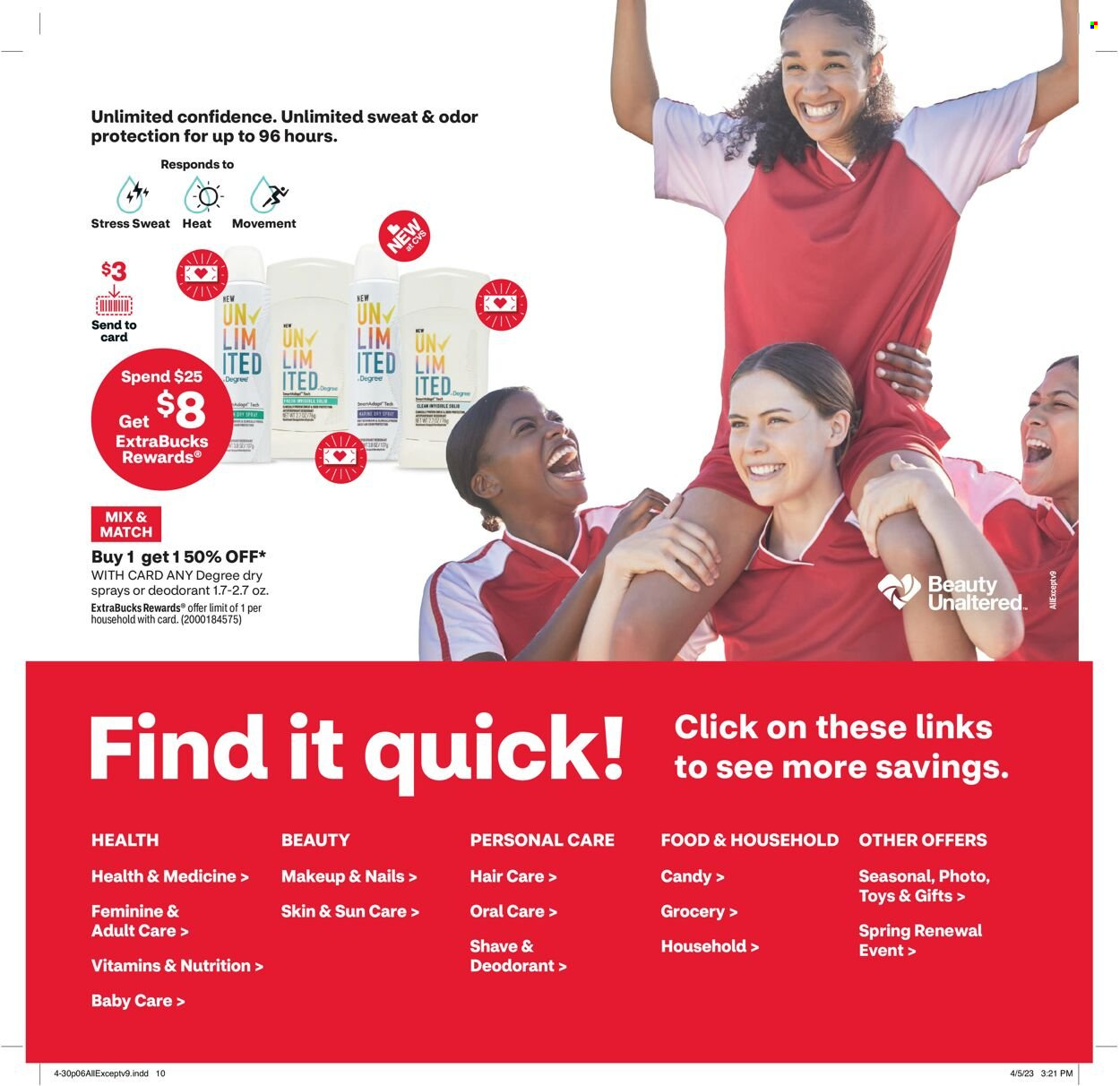 CVS Pharmacy ad - 04/30/2023 - 05/06/2023. Page 6