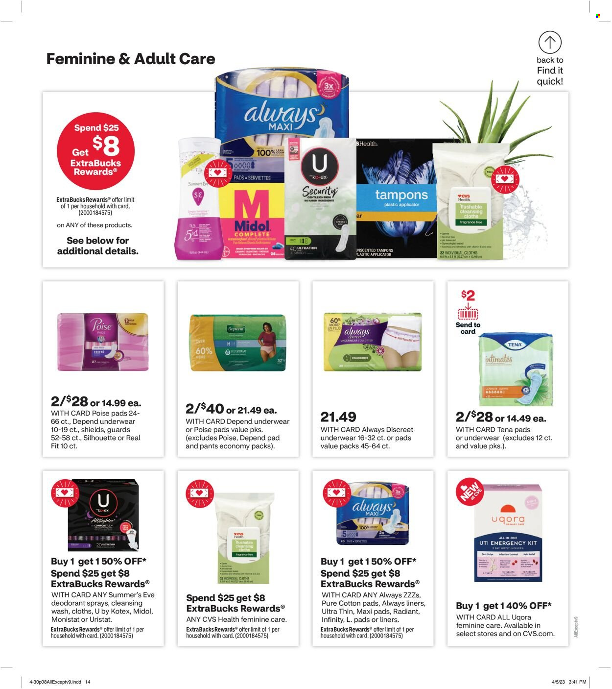 CVS Pharmacy ad - 04/30/2023 - 05/06/2023. Page 8