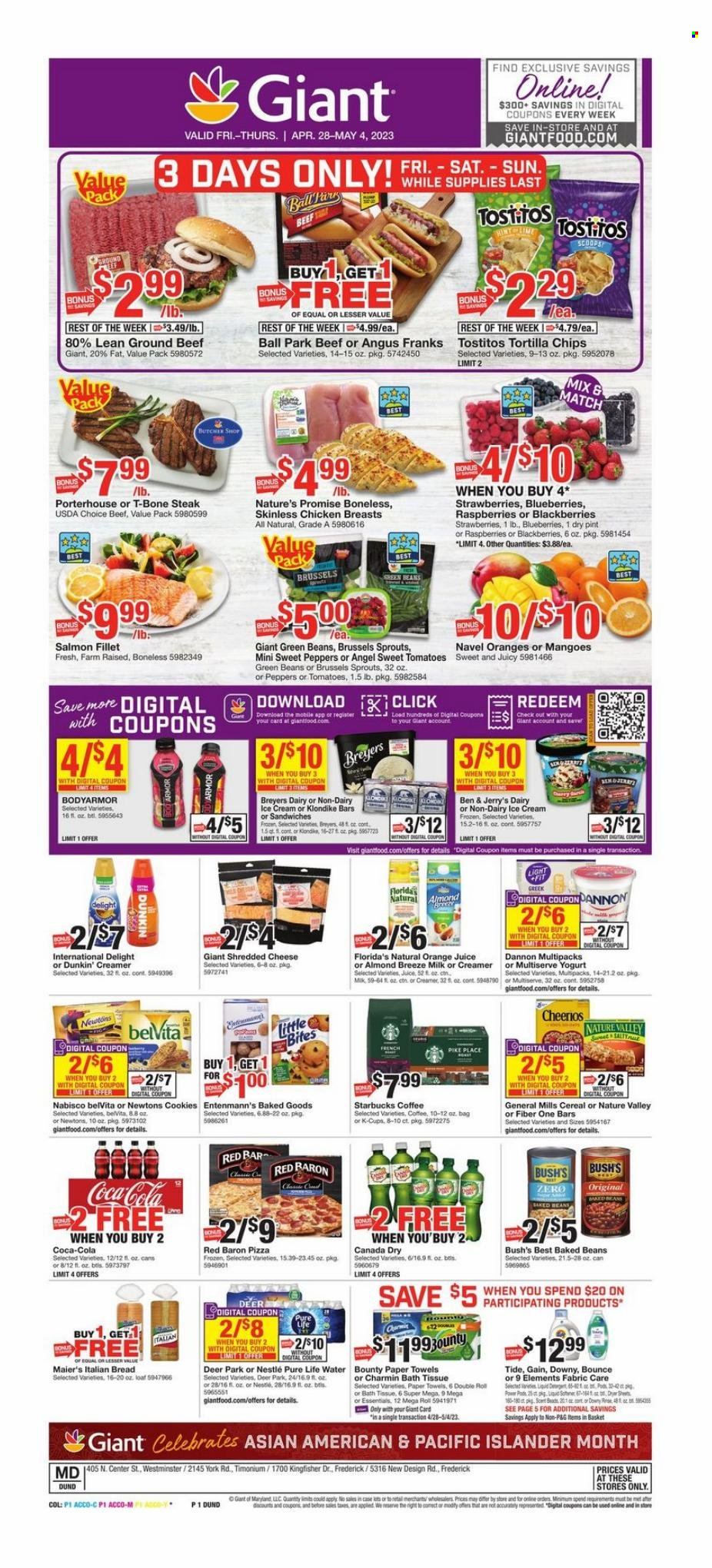 Giant Food ad - 04/28/2023 - 05/04/2023. Page 1