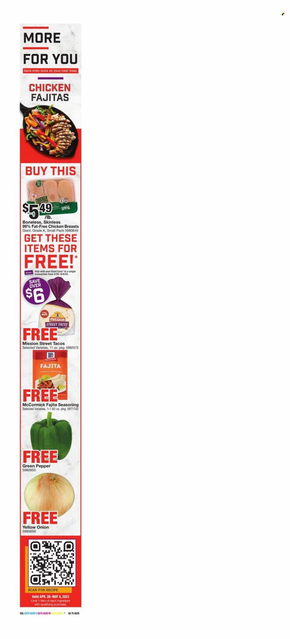 Giant Food ad - 04/28/2023 - 05/04/2023. Page 10