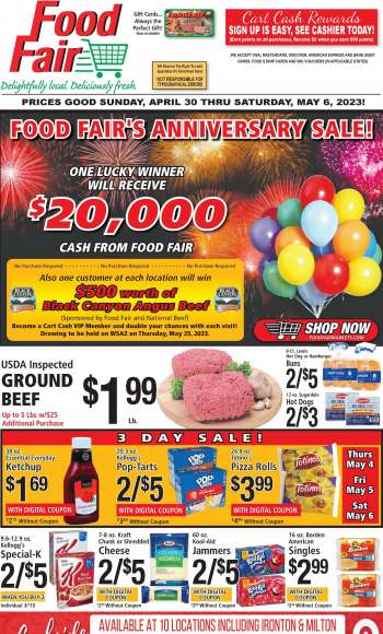 Food Fair Market Ad