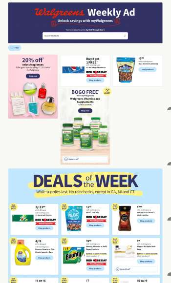 Walgreens Flyer - 04/30/2023 - 05/06/2023.