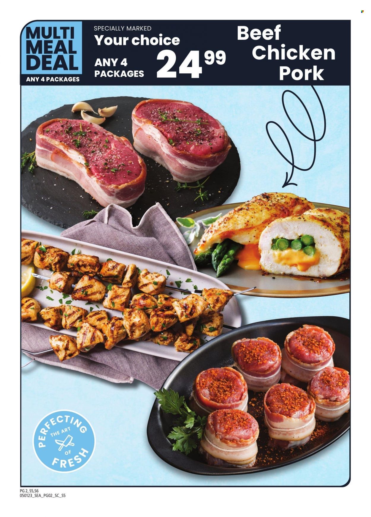 thumbnail - Safeway Flyer - 05/01/2023 - 06/04/2023 - Sales products - chicken. Page 2.