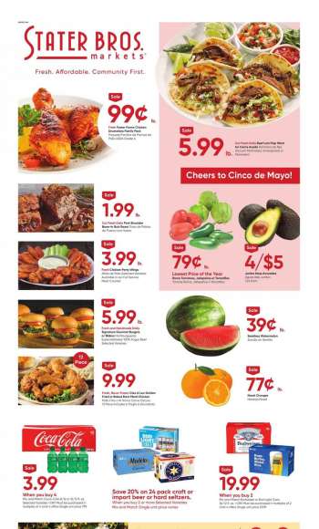 Stater Bros. Flyer - 05/03/2023 - 05/09/2023.