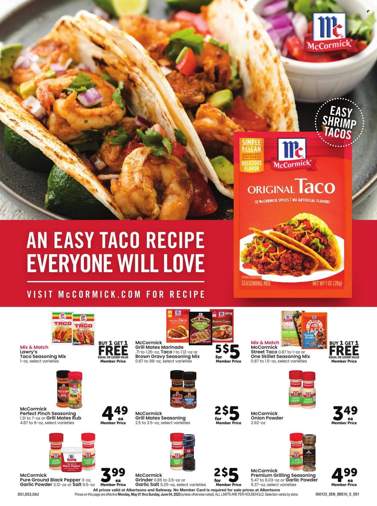 Albertsons ad - 05/01/2023 - 06/04/2023. Page 10