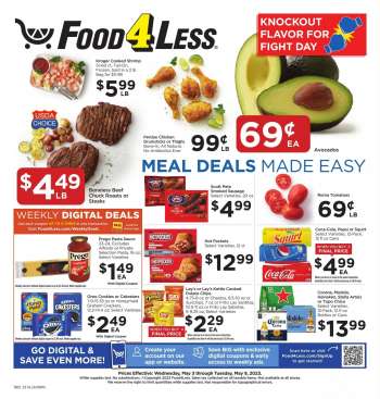 Food 4 Less Flyer - 05/03/2023 - 05/09/2023.