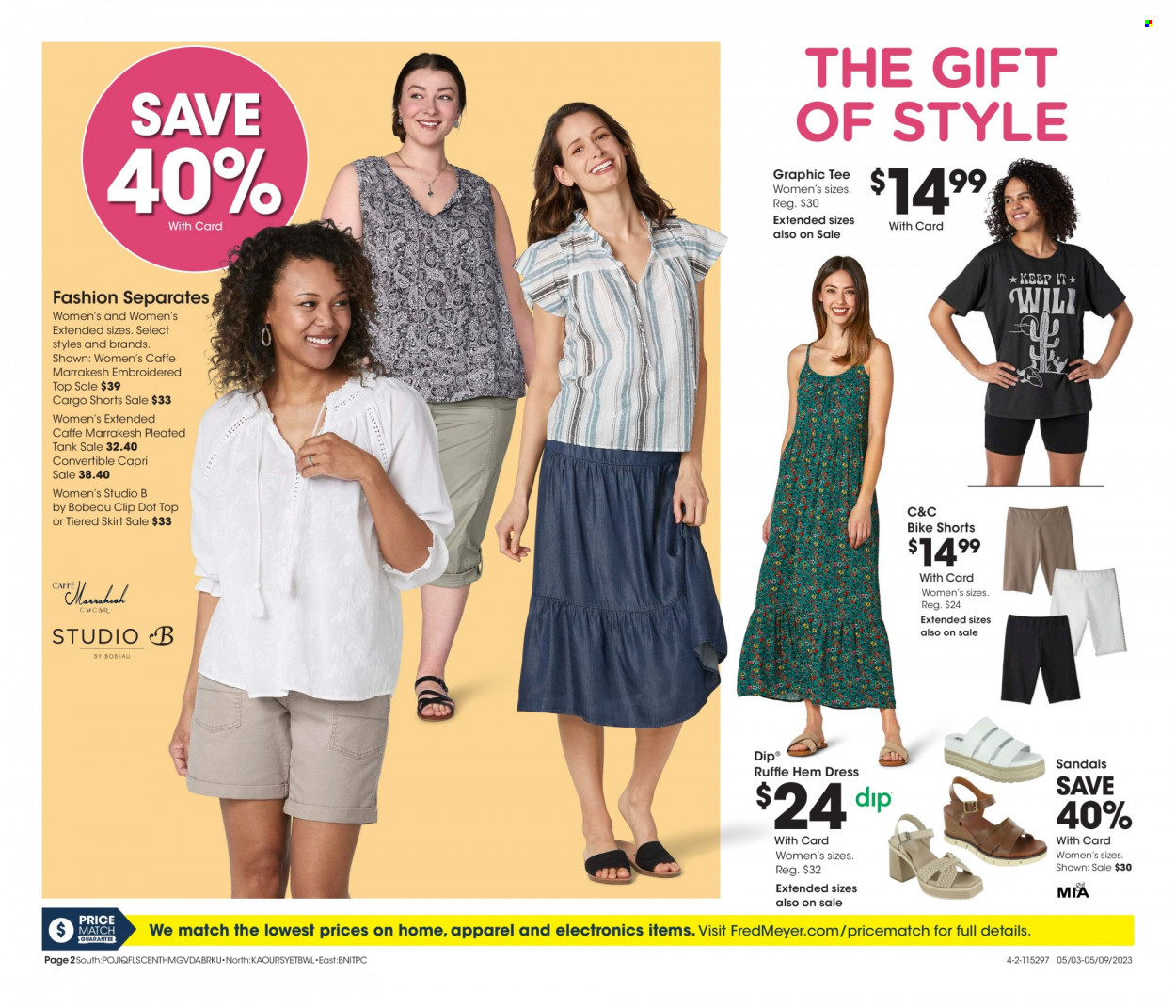 Fred Meyer ad - 05/03/2023 - 05/09/2023. Page 2