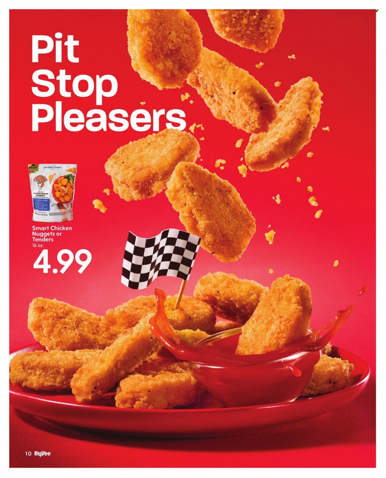 thumbnail - Hy-Vee Flyer - 05/01/2023 - 05/31/2023 - Sales products - nuggets, chicken nuggets, chicken. Page 12.