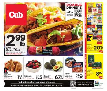 Cub Foods Flyer - 05/03/2023 - 05/09/2023.