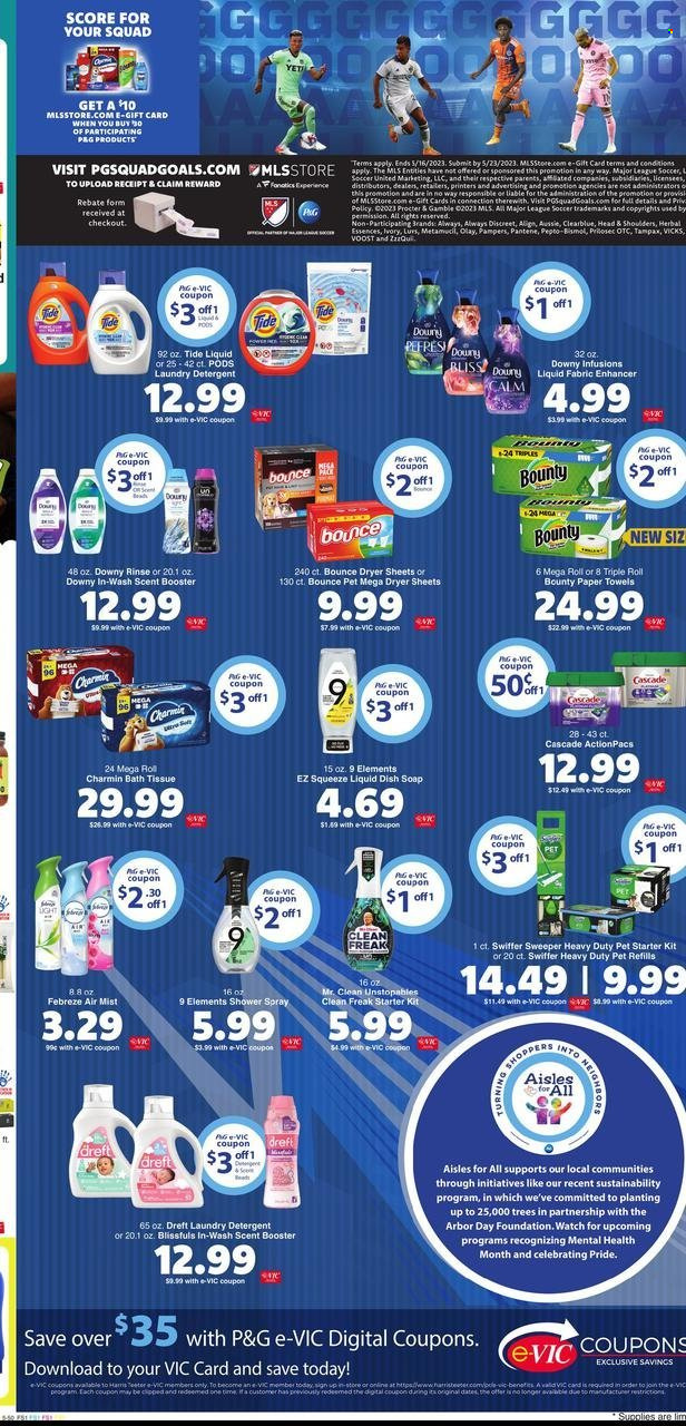 Harris Teeter ad - 05/03/2023 - 05/09/2023. Page 6