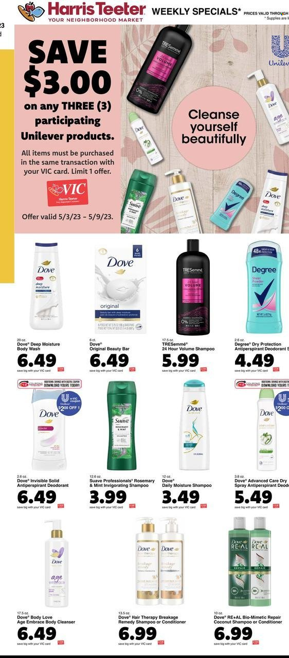 Harris Teeter ad - 05/03/2023 - 05/09/2023. Page 14