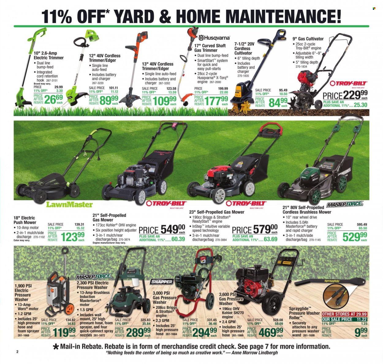 Menards ad - 05/04/2023 - 05/14/2023. Page 2