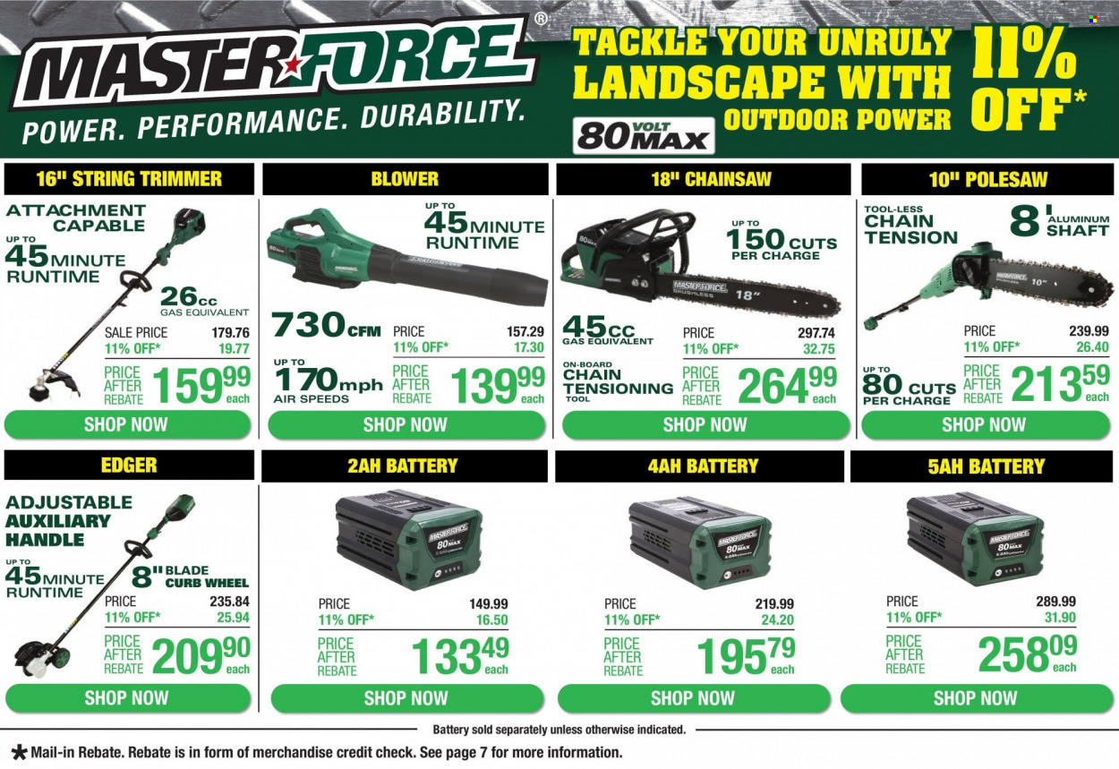 Menards ad - 05/04/2023 - 05/14/2023. Page 4