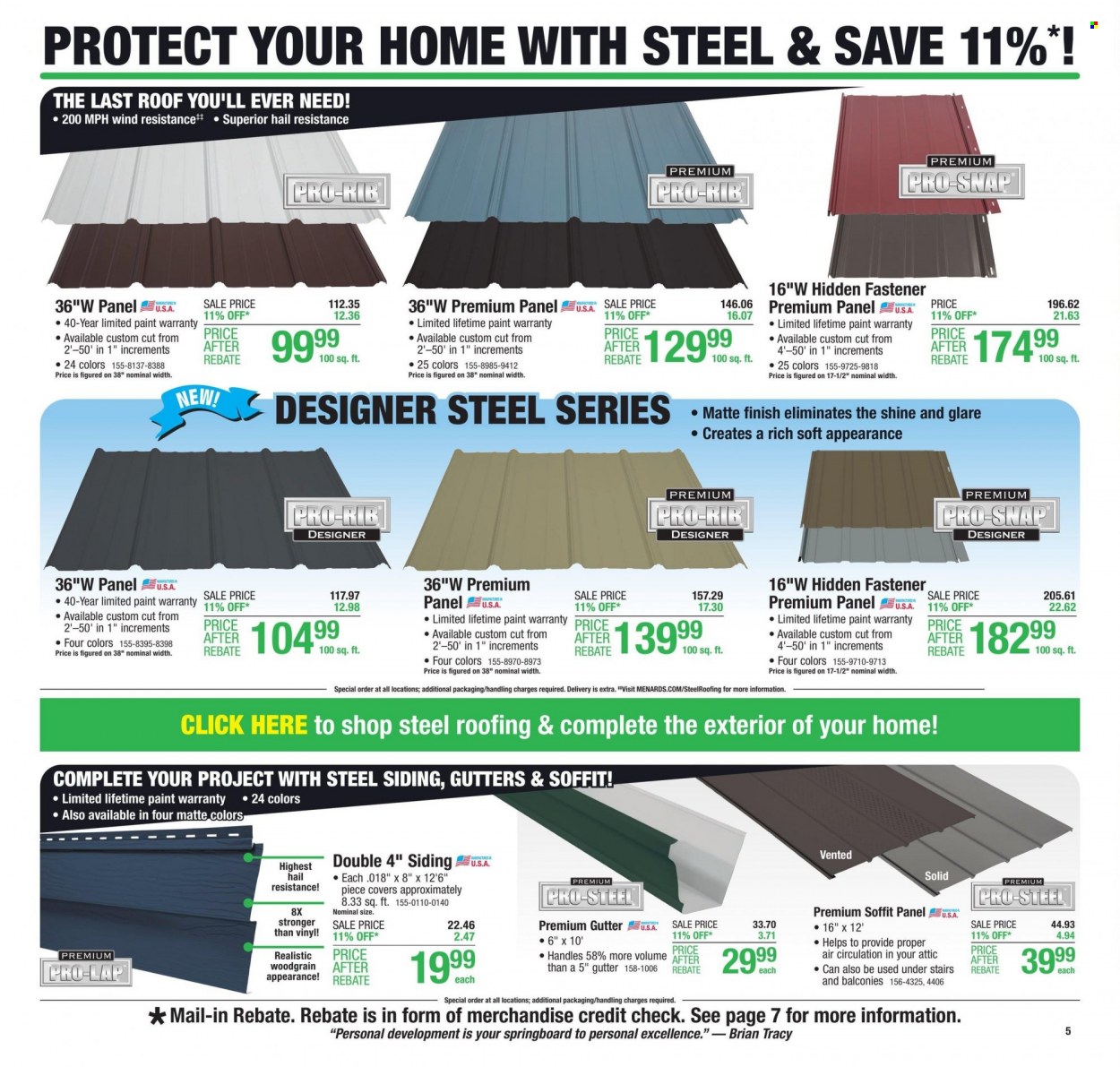 Menards ad - 05/04/2023 - 05/14/2023. Page 11