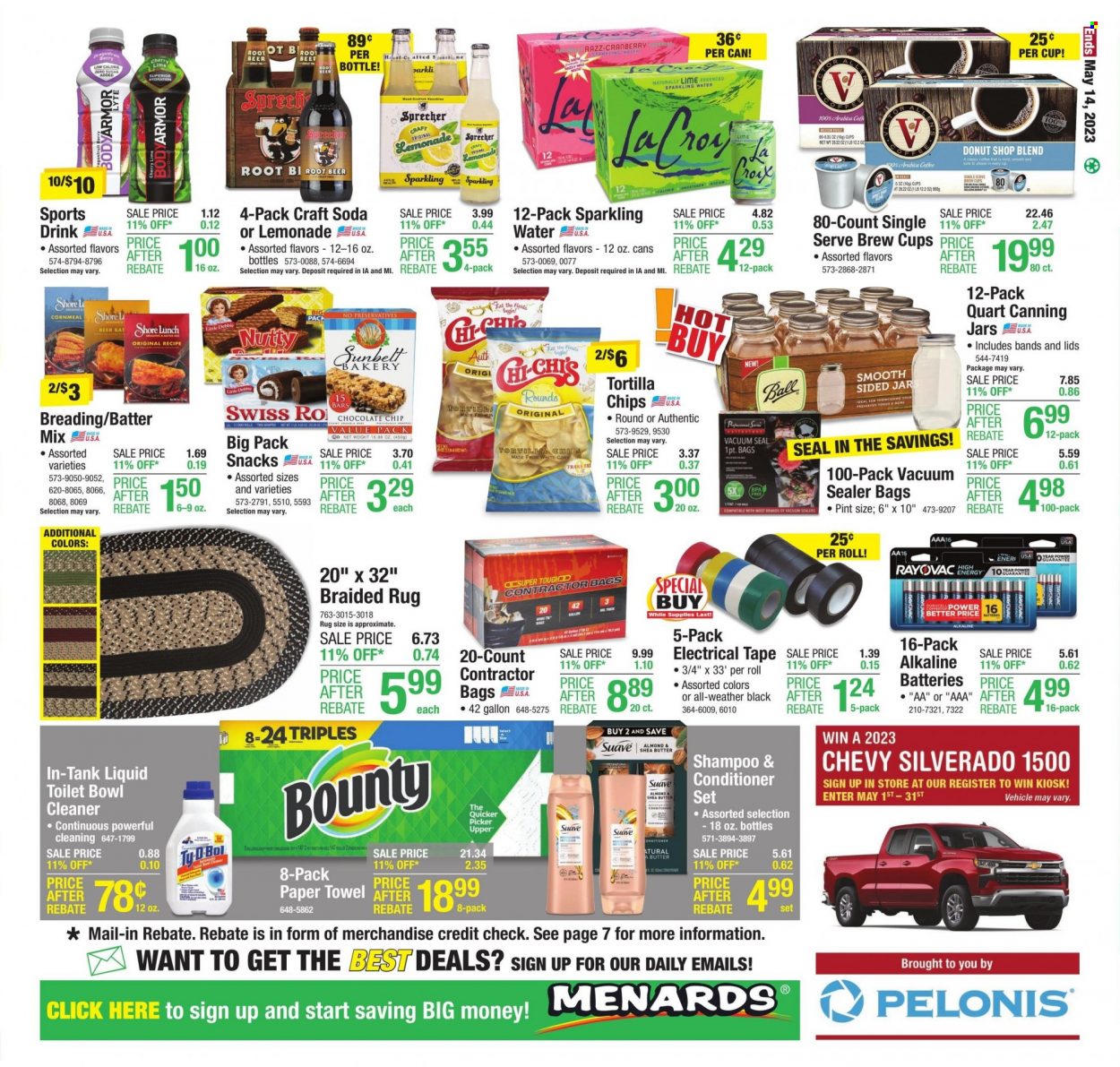 Menards ad - 05/04/2023 - 05/14/2023. Page 21