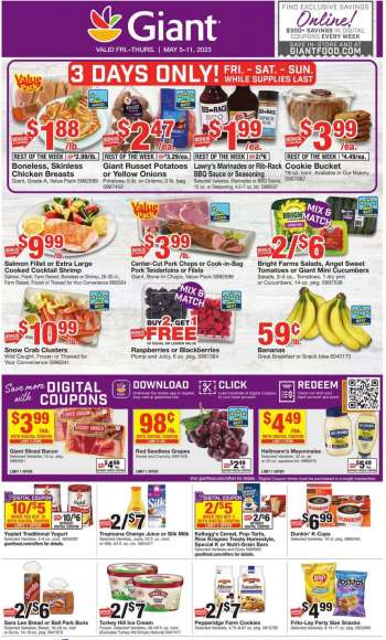Giant Food Flyer - 05/05/2023 - 05/11/2023.
