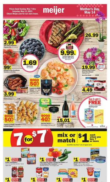 Meijer Flyer - 05/07/2023 - 05/13/2023.