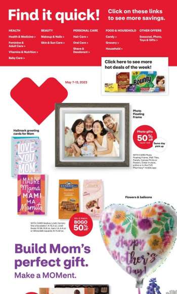 CVS Pharmacy Flyer - 05/07/2023 - 05/13/2023.