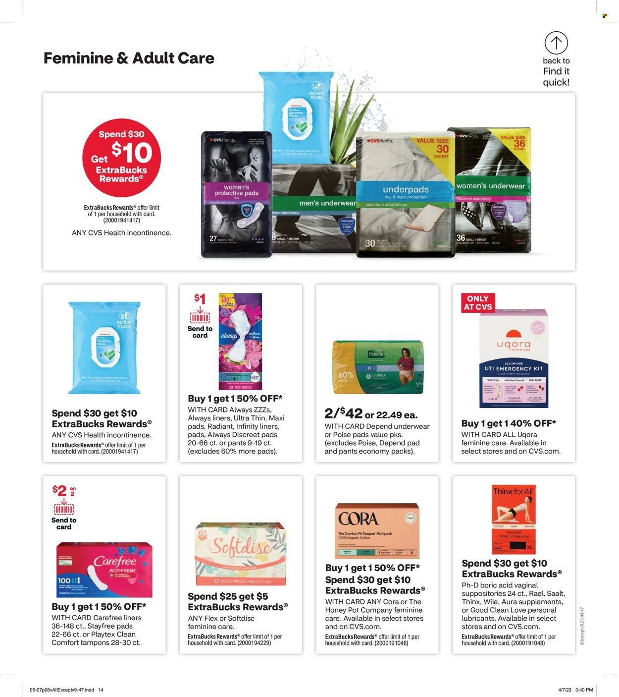 CVS Pharmacy ad - 05/07/2023 - 05/13/2023. Page 8