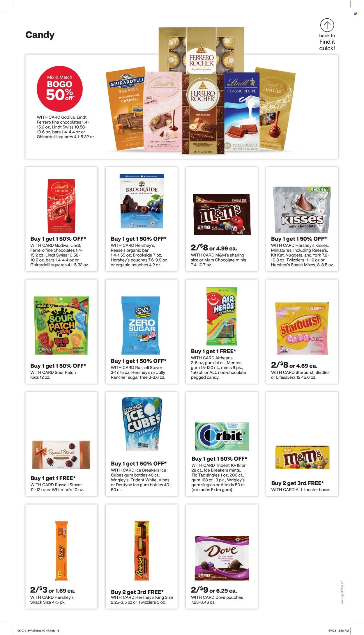 CVS Pharmacy ad - 05/07/2023 - 05/13/2023. Page 16