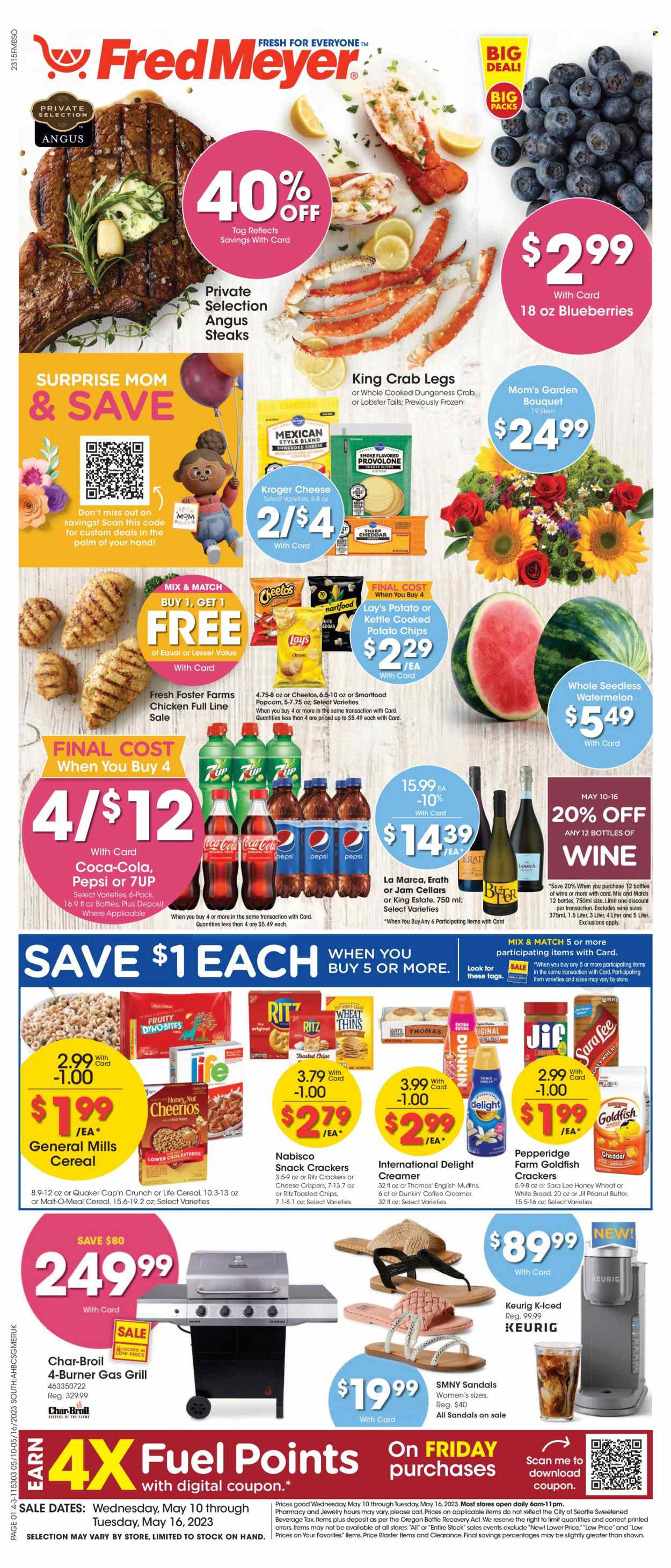 Fred Meyer ad - 05/10/2023 - 05/16/2023. Page 1
