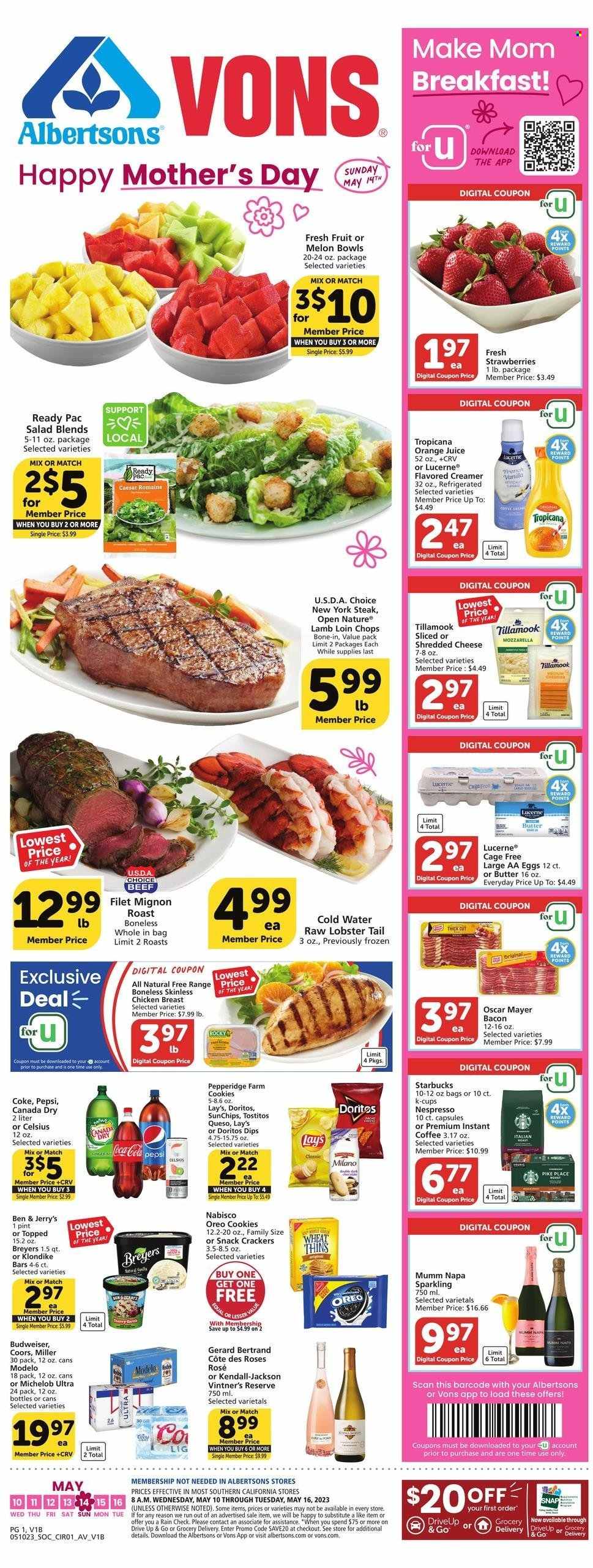 Albertsons ad - 05/10/2023 - 05/16/2023. Page 1