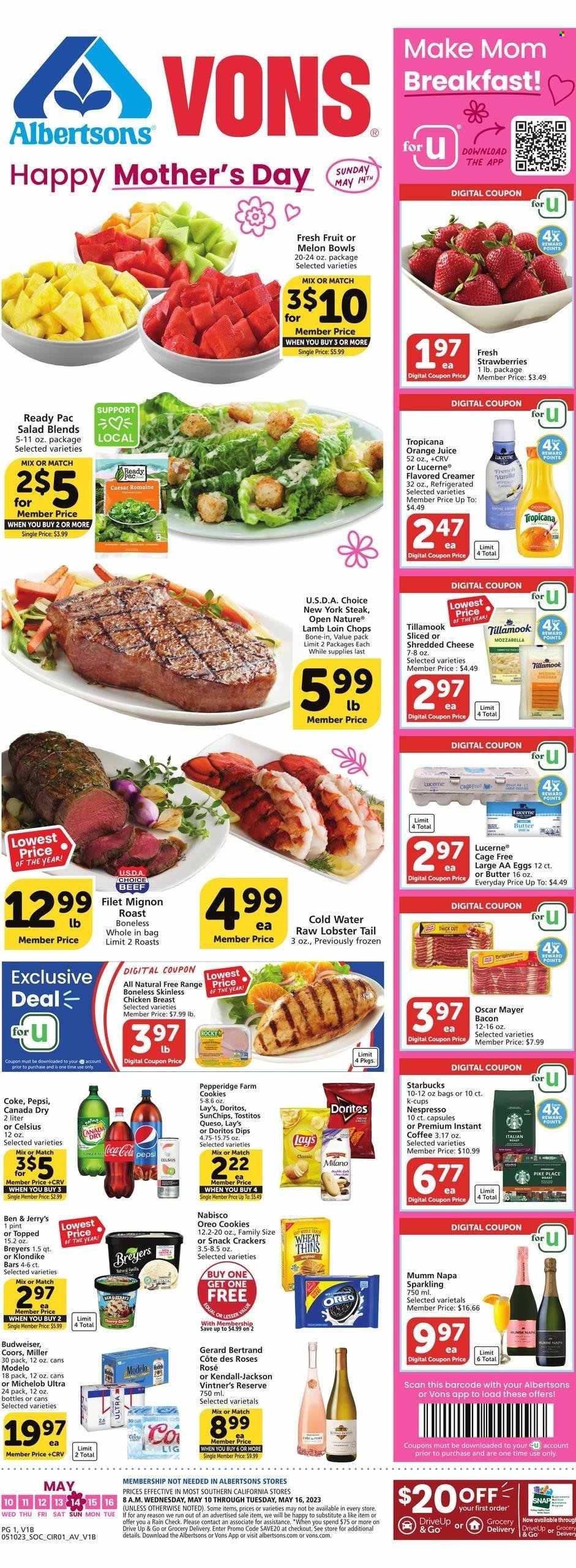 Vons ad - 05/10/2023 - 05/16/2023. Page 1