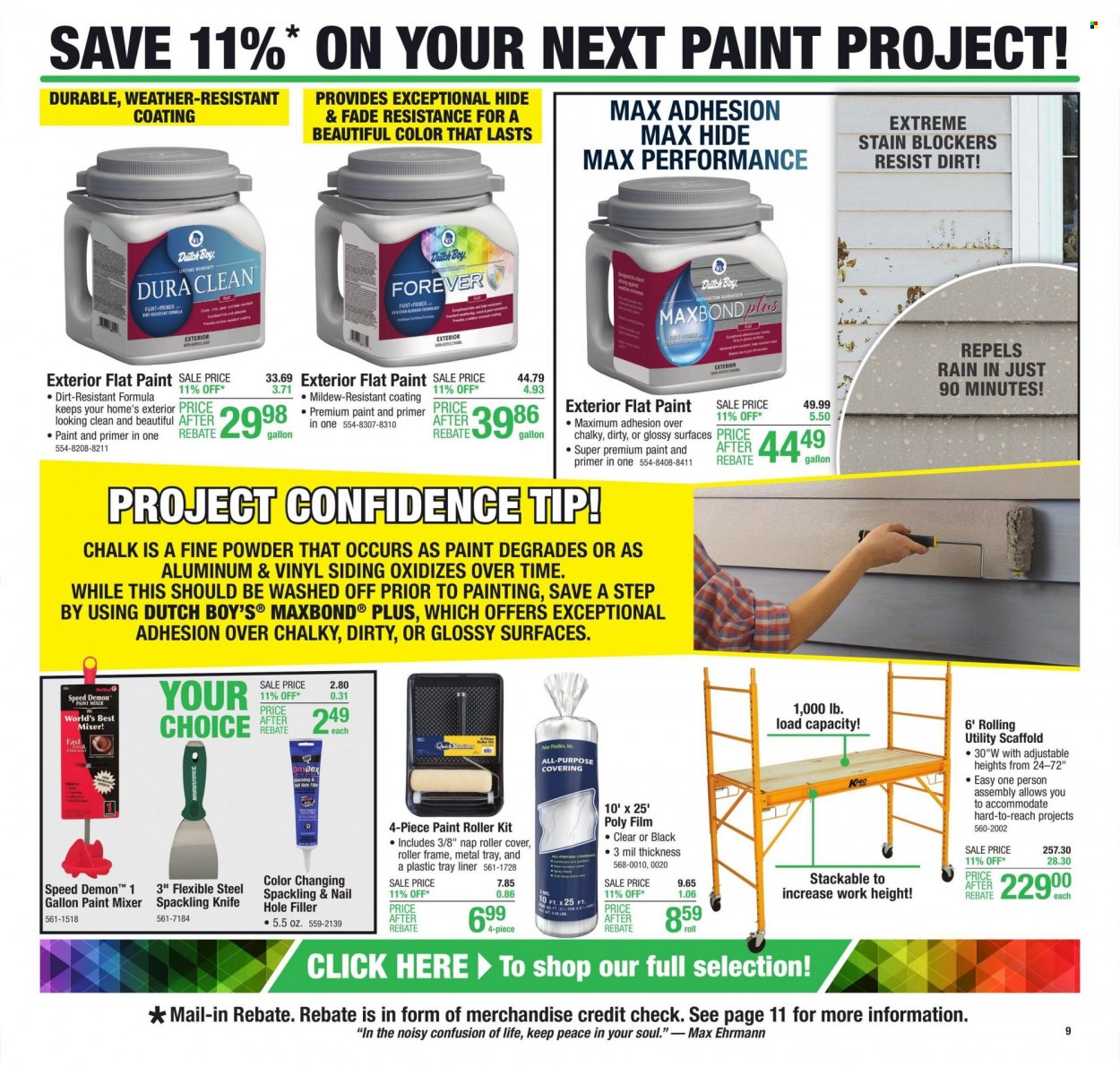 Menards ad - 05/10/2023 - 05/21/2023. Page 21