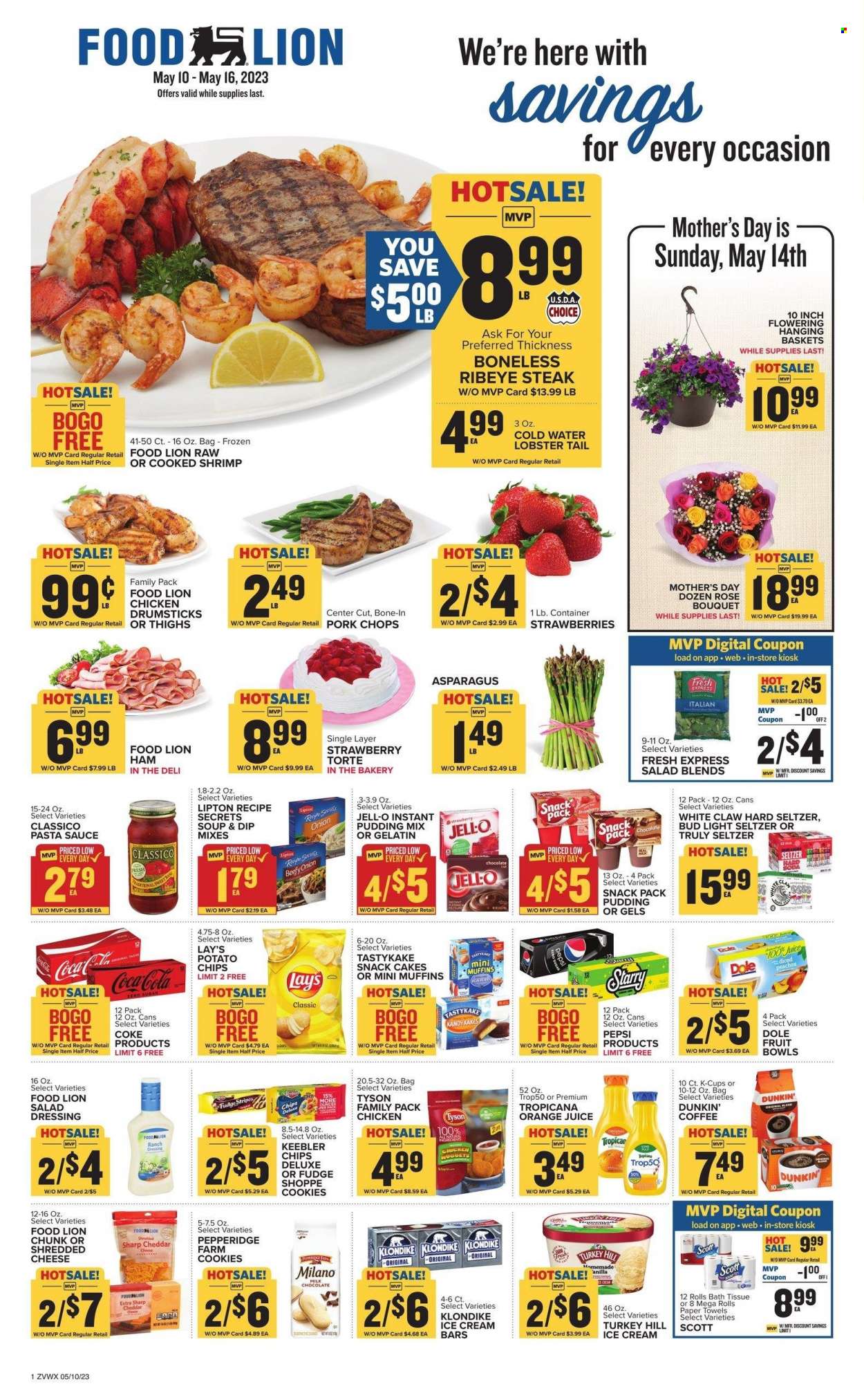 Food Lion ad - 05/10/2023 - 05/16/2023. Page 1