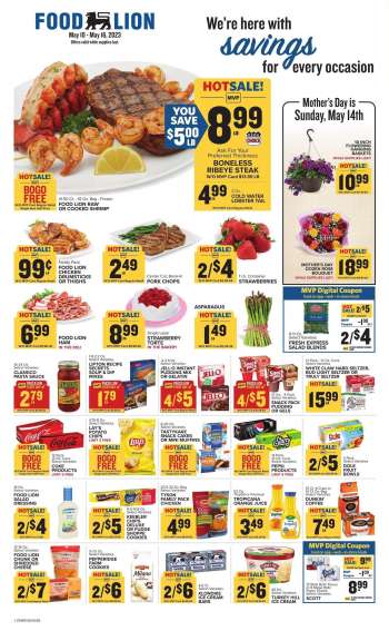 Food Lion Flyer - 05/10/2023 - 05/16/2023.